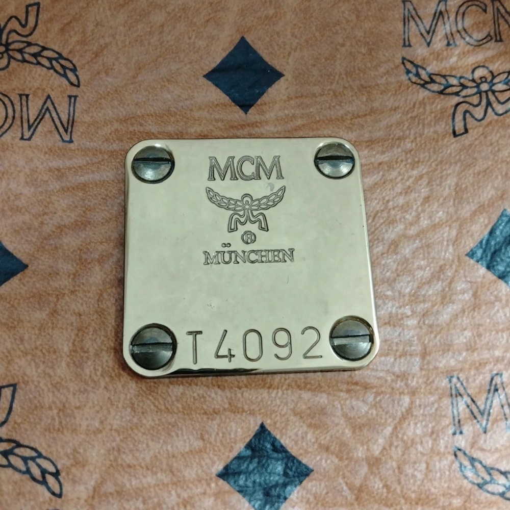 MCM Tan Handbag authentic - Picture 10 of 11